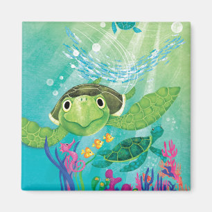 Een Zee-schildpad Magneet