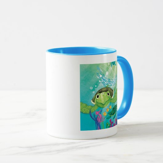 Een Zee-schildpad Mok (Voorkant rechts)