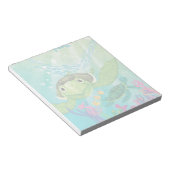 Een Zee-schildpad Notitieblok (Schuin)