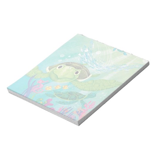 Een Zee-schildpad Notitieblok (Linkerzijde)