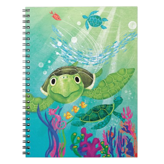 Een Zee-schildpad Notitieboek (Voorkant)