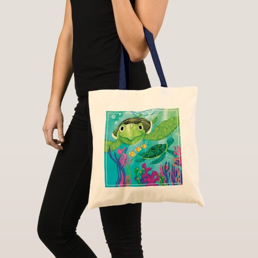 Een Zee-schildpad Tote Bag (Voorkant (product))
