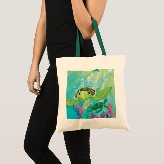 Een Zee-schildpad Tote Bag (Voorkant (product))