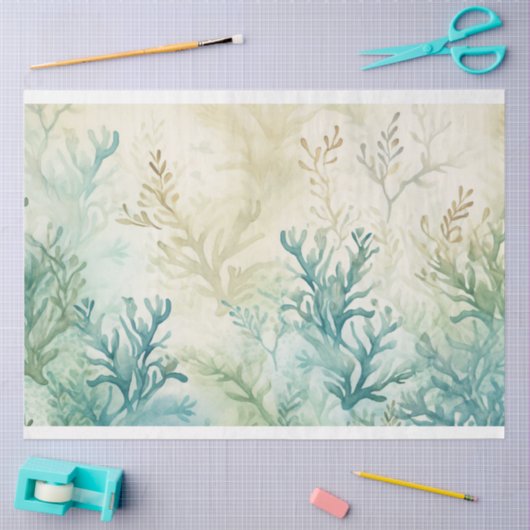 Een Zee serie ontwerp 11 Tissuepapier (Craft)