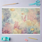 Een Zee serie ontwerp 1 Tissuepapier (Craft)