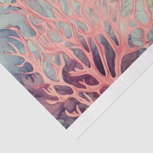 Een Zee serie ontwerp 1 Tissuepapier (Detail)