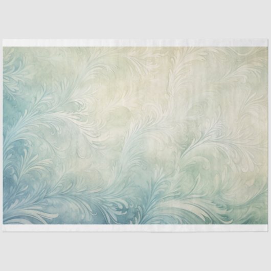 Een Zee serie ontwerp 4 Tissuepapier (Voorkant)