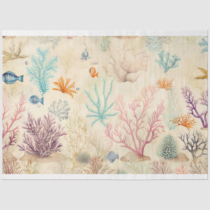 Een Zee serie ontwerp 6 Tissuepapier