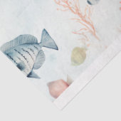 Een Zee serie ontwerp 7 Tissuepapier (Detail)