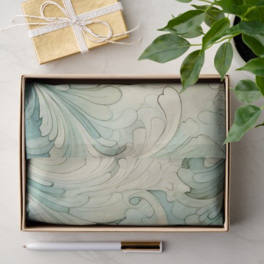 Een Zee serie ontwerp 9 Tissuepapier (Geschenk)