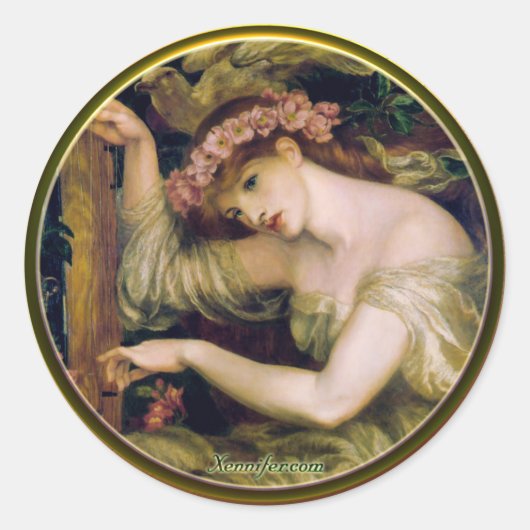 Een Zee spreuk Stickers (Voorkant)