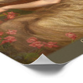 Een zee-spreuk van Dante Gabriel Rossetti CC0047 Poster (Hoek)