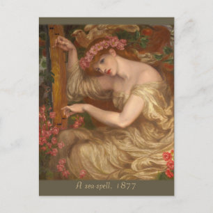Een zee-spreuk van Dante Gabriel Rossetti CC0574 Briefkaart