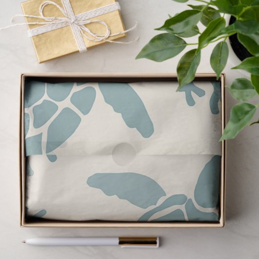 Een Zee Turtle Series Design 8 Tissuepapier (Geschenk)