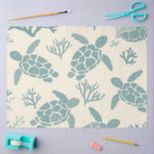 Een Zee Turtle Series Design 8 Tissuepapier (Craft)