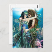 Een Zee van Briefkaart van Liefde en Schoonheid (Voorkant / Achterkant)