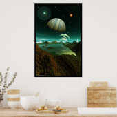 Een Zee van Groen Poster (Keuken)