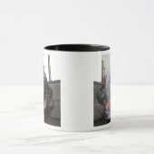 Een zee vult de gaskamer met meer CS-gas Mok (Midden)