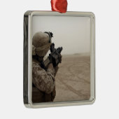 Een zee vuurt de M-32 Metalen Ornament (Rechts)