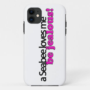 Een zeebee houdt van mij - wees jaloers! iPhone 11 hoesje