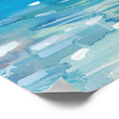 Een zeehaven poster (Hoek)