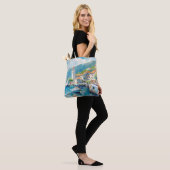 Een zeehaven tote bag (Op model)
