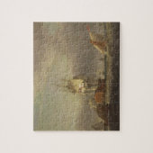 Een zeekapje met Mannen-van-oorlog en kleine vlokk Legpuzzel (Verticaal)