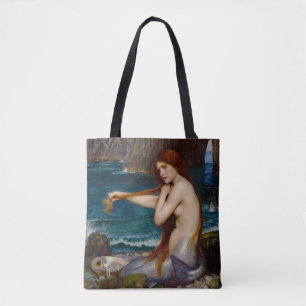 Een zeemeermin, circa 1900 door John Waterhouse Tote Bag