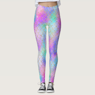 Een Zeemeermin Galaxy Serie Design 10  Leggings