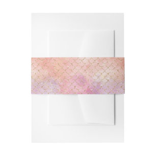Een Zeemeermin Galaxy Serie Design 12 Uitnodigingen Wikkel