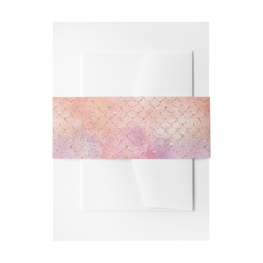 Een Zeemeermin Galaxy Serie Design 12 Uitnodigingen Wikkel (Voorkant Voorbeeld)