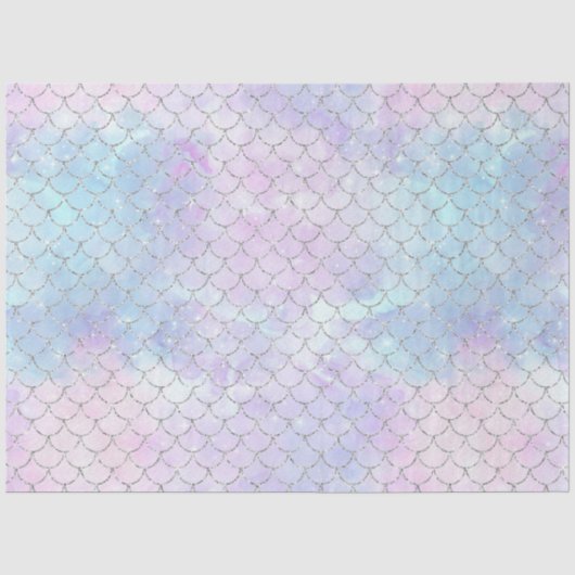 Een Zeemeermin Galaxy Serie Design 15 Tissuepapier (Voorkant)