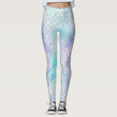 Een Zeemeermin Galaxy Serie Design 7  Leggings (Voorkant)
