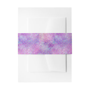 Een Zeemeermin Galaxy Serie Design 8 Uitnodigingen Wikkel