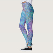 Een Zeemeermin Galaxy Serie Design 9 Leggings (Links)