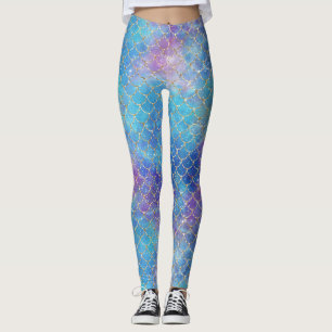 Een Zeemeermin Galaxy Serie Design 9 Leggings
