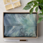 Een zeemeermin in de wervelende zeeen tissuepapier (Geschenk)