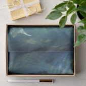 Een zeemeermin in een zonovergoten tunnel zwemt om tissuepapier (Geschenk)