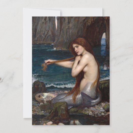 Een zeemeermin | John William Waterhouse (Voorkant)