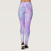 Een Zeemeermin Sterrenstelsel Serie Design 11 Leggings (Achterkant)