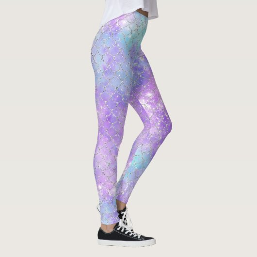 Een Zeemeermin Sterrenstelsel Serie Design 11 Leggings (Rechts)