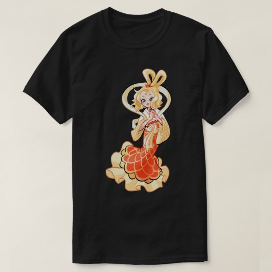 Een zeemeermin van een stuk - Queen Otohime T-shirt (Design voorkant)