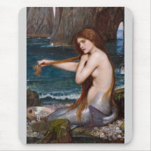 Een zeemeermin van John William Waterhouse 1900 CC