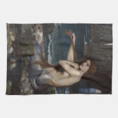 Een zeemeermin van John William Waterhouse Theedoek (Horizontaal)