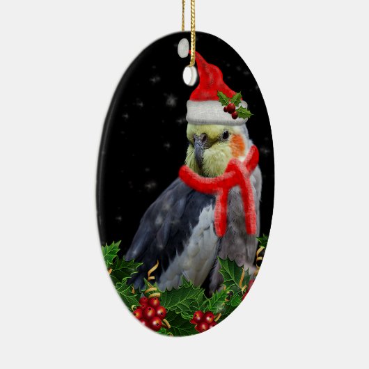 Een zeer Berry kerstversiering Keramisch Ornament (Rechts)