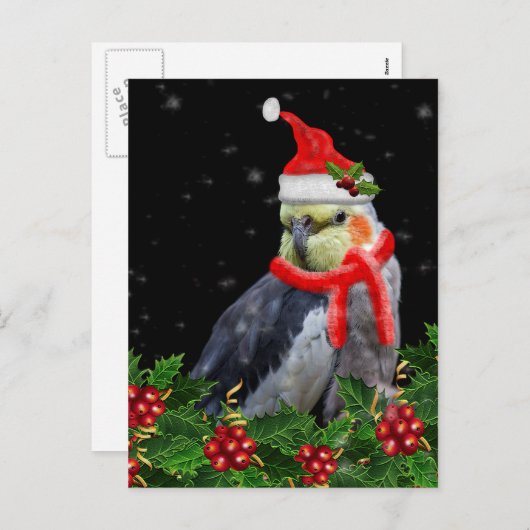 Een zeer bessen kerst Kaart (Voorkant / Achterkant)