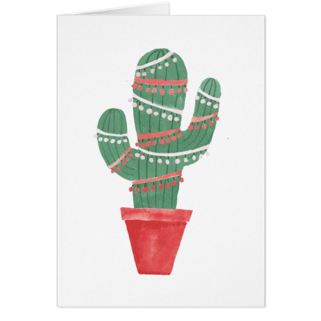 Een zeer Cactus kerstboom (Voorkant)