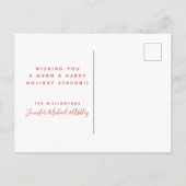 Een zeer Cactus kerstboom Briefkaart (Achterkant)