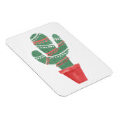 Een zeer Cactus kerstboom Magneet (Rechterzijde)