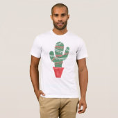 Een zeer Cactus kerstboom T-shirt (Voorkant volledig)